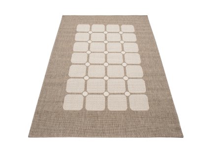Kusový koberec 20037 sivohnedý / Champagne (Rozmer 80x150)