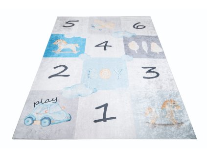 Kusový koberec 2680 PRINT EMMA (Rozmer 80x150)