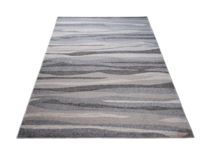 Kusový koberec K186A MIDDLE sivý SARI B1X (Rozmer 120x170)