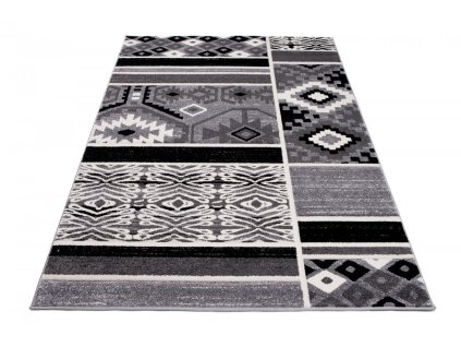 Kusový koberec H110A sivý SUMATRA carving (Rozmer 240x330)