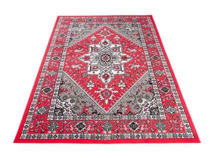 Kusový koberec L612B červený EUFRAT ESM (Rozmer 200x300)