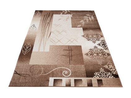 Kusový koberec L815A hnedý TANGO BOU (Rozmer 240x330)