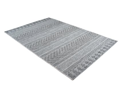 Kusový koberec 21137 ivory Silver/sivý DY. TERAZZA (Rozmer 160x230)