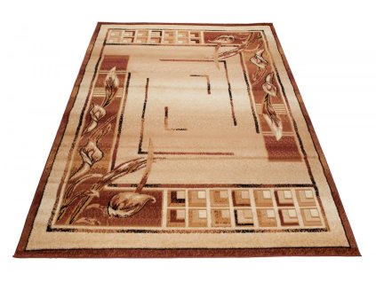 Kusový koberec 7131E LIGHT béžový ATLAS PP (Rozmer 60x100)