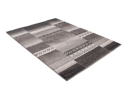 Kusový koberec H077B DARK sivý SARI BRH (Rozmer 60x100)