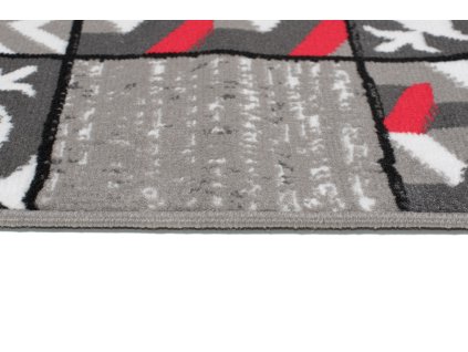 Kusový koberec Z906E sivý MAYA PP ESM (Rozmer 200x300)