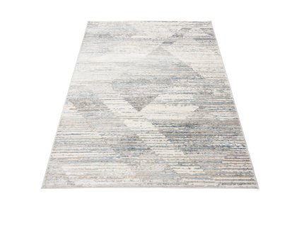 Kusový koberec G501B biely/D_modrý PORTLAND HIL (Rozmer 200x300)