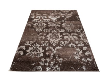 Kusový koberec H076A hnedý SARI BRH (Rozmer 80x150)