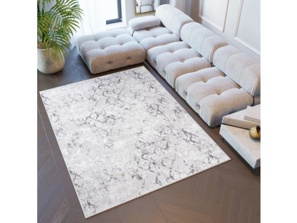 Kusový koberec S283B LIGHT sivý SKY EZM (Rozmer 180x250)