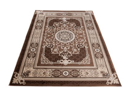 Kusový koberec J218C hnedý TANGO BOU (Rozmer 240x330)