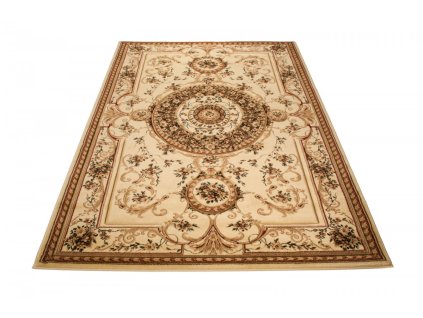 Kusový koberec 6548A krémový YESEMEK (Rozmer 150x295)