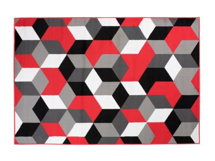 Kusový koberec Q545A červený MAYA PP ESM (Rozmer 160x230)