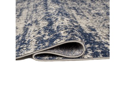 Kusový koberec H171A DARK modrý SPRING (Rozmer 80x300)