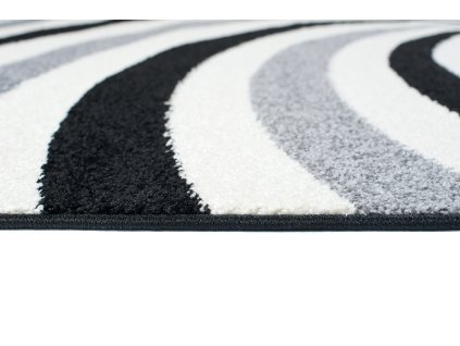 Kusový koberec Z037B čierny HIPNOTIZE O0X (Rozmer 200x290)