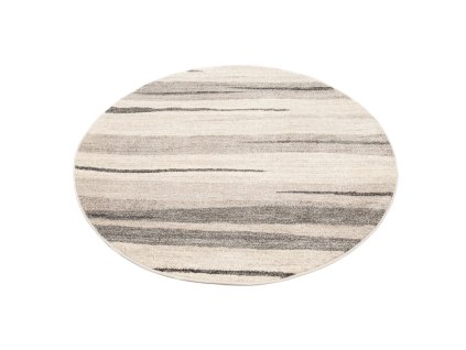 Kusový koberec 3437A béžový SARI KOŁO B1X (Rozmer 150x150)
