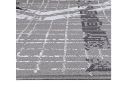 Kusový koberec FM35B sivý ATENA CRM (Rozmer 140x200)