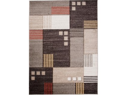 Kusový koberec H091A DARK hnedý SUMATRA carving (Rozmer 240x330)