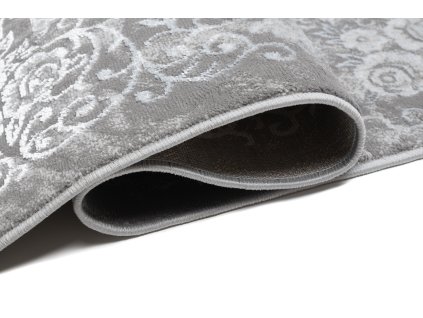 Kusový koberec E060A PES_biely COKME_AGRI PALERMO (Rozmer 200x300)