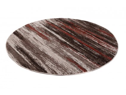 Kusový koberec H086B DARK béžový SARI KOŁO BRH (Rozmer 150x150)
