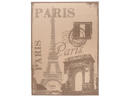 Kusový koberec 20356 Natural / kávový (Rozmer 60x110)