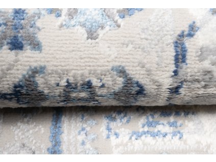 Kusový koberec G549B biely/D_modrý IDAHO HIL (Rozmer 80x150)