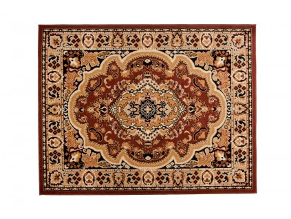 Kusový koberec E951A hnedý ATLAS PP (Rozmer 120x180)