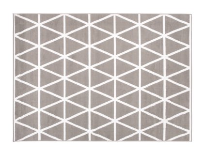 Kusový koberec C436A LIGHT sivý/biely BALI PP (Rozmer 300x400)