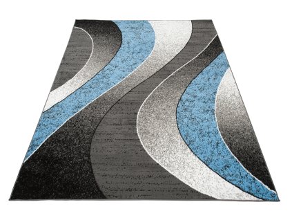 Kusový koberec K857G modrý CHEAP PP EYM (Rozmer 120x180)