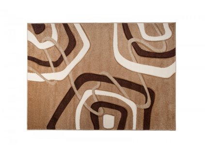 Kusový koberec 3465A DARK béžový SUMATRA (Rozmer 80x150)