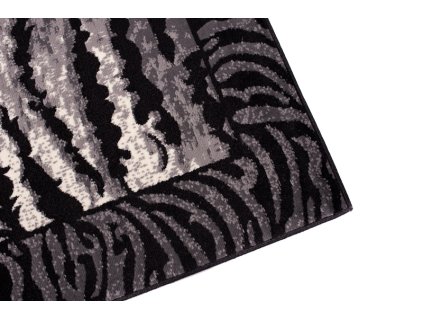 Kusový koberec K860B čierny CHEAP PP CRM (Rozmer 140x200)