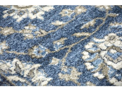 Kusový koberec TIBET K694A DARK modrý (Rozmer 160x230)