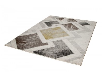 Kusový koberec E329B biely SUMATRA (Rozmer 240x330)