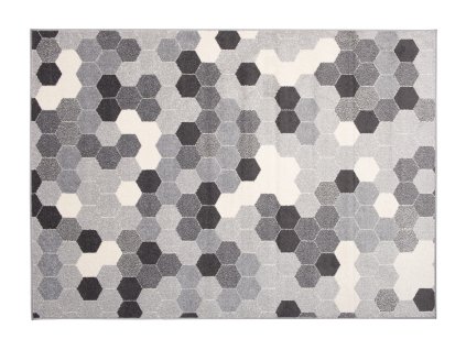 Kusový koberec 78537 SILVER/krémový FIKA (Rozmer 70x140)