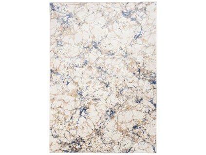 Kusový koberec G511M biely/DARK modrý ASTHANE (Rozmer 80x150)