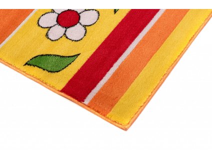 Kusový koberec C798B oranžový KINDER CFV (Rozmer 140x190)