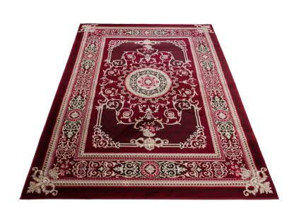 Kusový koberec J218C bordový TANGO BOU (Rozmer 240x330)