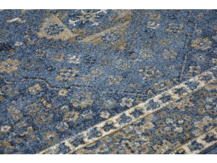 Kusový koberec TIBET L207A LIGHT modrý (Rozmer 160x230)