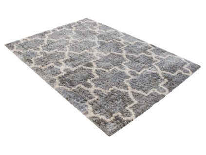 Kusový koberec Q265A DARK sivý VERSAY EJF BF (Rozmer 160x230)