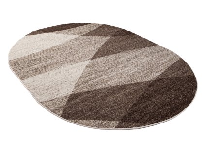 Kusový koberec K195B béžový SARI OV 3UX (Rozmer 120x170)