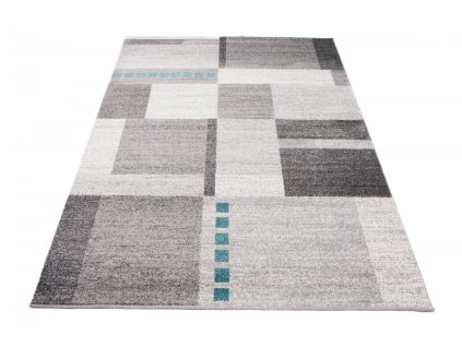 Kusový koberec H064B sivý RASTA (Rozmer 240x330)