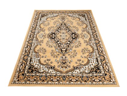 Kusový koberec C575B béžový/hnedý BALI PP (Rozmer 200x300)