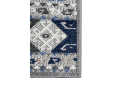 Kusový koberec ED45A sivý AVENTURA FEA (Rozmer 80x200)