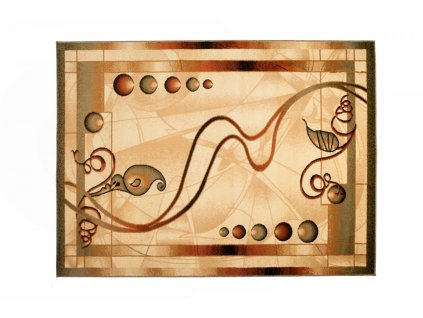 Kusový koberec 9000C krémový DORIAN (Rozmer 220x320)