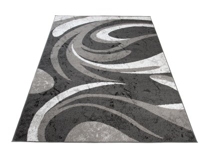 Kusový koberec C582D čierny/DARK sivý BALI PP (Rozmer 200x300)
