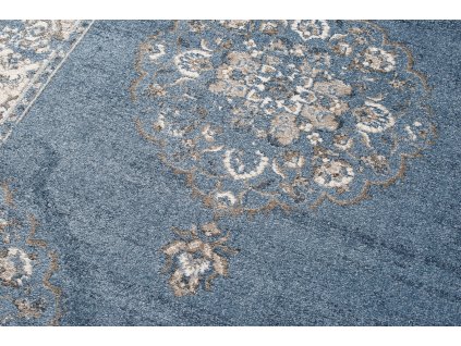 Kusový koberec TIBET N237A LIGHT modrý CSV (Rozmer 300x400)