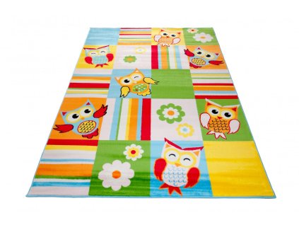 Kusový koberec H058C modrý KINDER CFV (Rozmer 300x400)