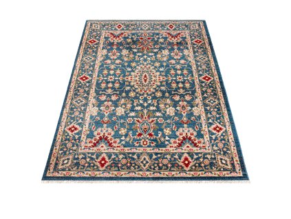 Kusový koberec EE65B modrý RIVOLI FPH (Rozmer 240x330)