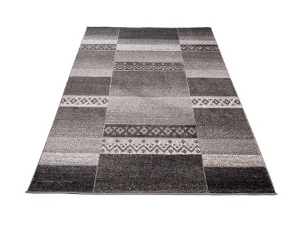 Kusový koberec H077B DARK sivý SARI BSF (Rozmer 240x330)