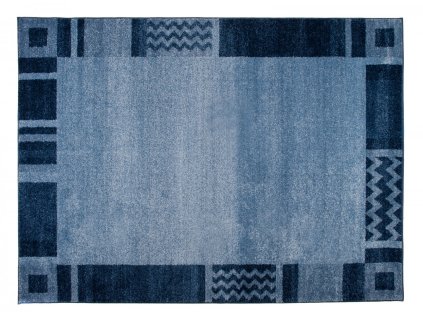 Kusový koberec 3432A LIGHT modrý RASTA (Rozmer 80x150)