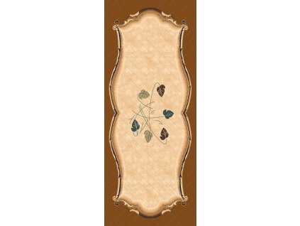 Kusový koberec w5068A hnedý DORIAN OV (Rozmer 220x320)